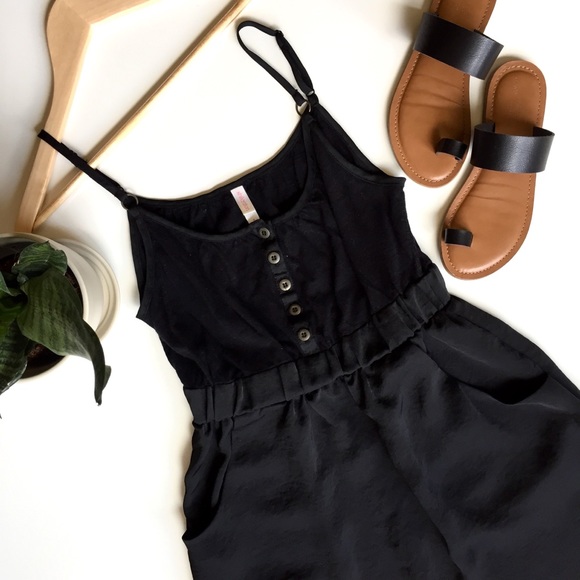 Xhilaration Dresses & Skirts - FINAL MARKDOWN Target Black Strap Mini Dress